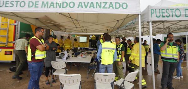 En directo | Última hora del incendio forestal de Los Guájares