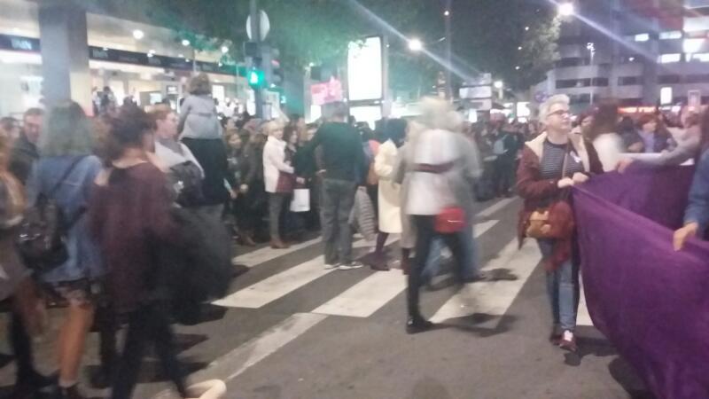 Masiva marcha en Murcia por la igualdad y contra el machismo
