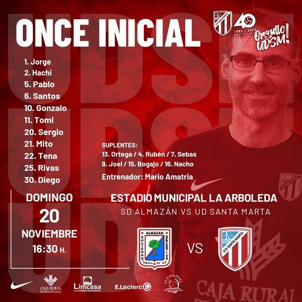 Directo | UD Santa Marta, UDS, inicio del Mundial y CB Tormes