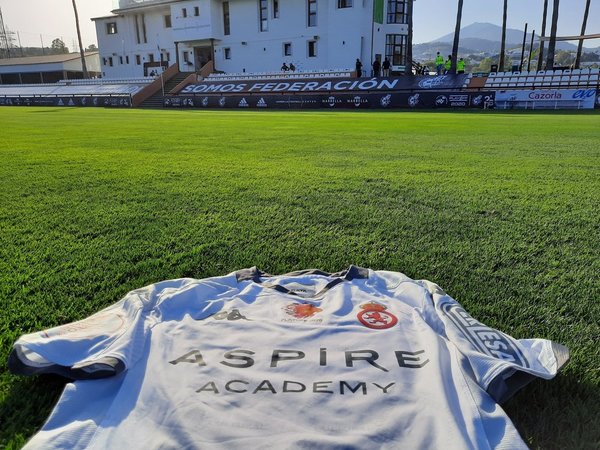 Así luce el césped en las instalaciones de Marbella