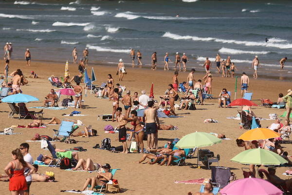 Así ha vivido Bizkaia el peor día de la ola de calor, con temperaturas incluso de 45 grados
