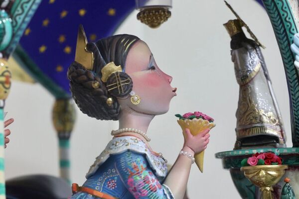 Ninot Indultat Infantil 2022 | Convento Jerusalén gana el Ninot Indultat Infantil con el &#039;Mare móvil&#039; de José Gallego