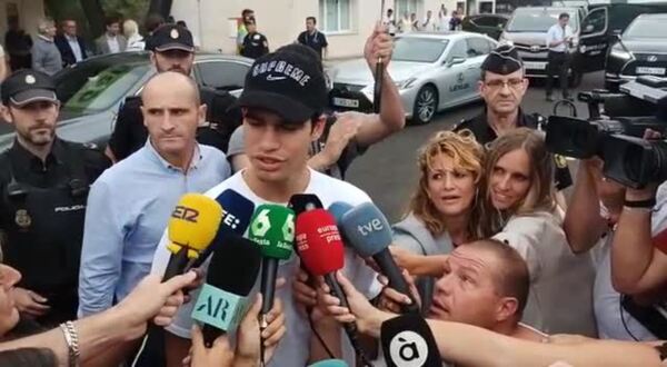 Copa Davis en Valencia | Última hora de la Copa Davis: Alcaraz llega a Valencia