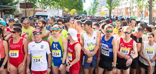 En directo: El alfareño Nacho García gana la Media Maratón