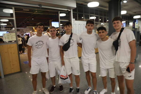 De Murcia a Pamplona pasando por Donostia para ir a Sanfermines. Foto: Gorka Estrada