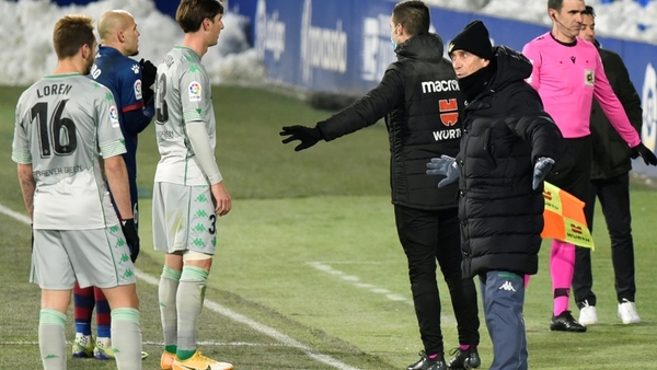 Pellegrini y las opciones del Betis de clasificarse para Europa