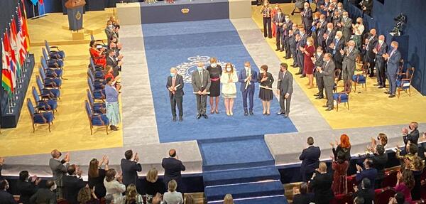 En directo: ceremonia de entrega de los Premios Princesa de Asturias 2021