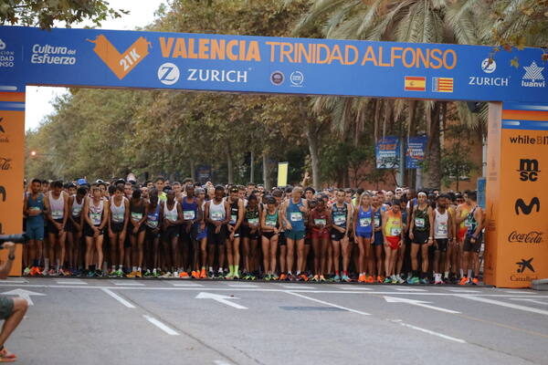 Medio Maratón de Valencia 2022 | Kandie apuntala el Medio Maratón de Valencia como el más rápido del mundo