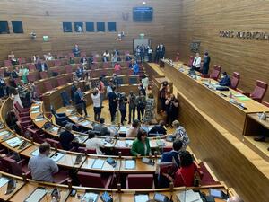 Les Corts | Así ha sido la sesión de control: Francis Puig y Oltra, protagonistas en Les Corts