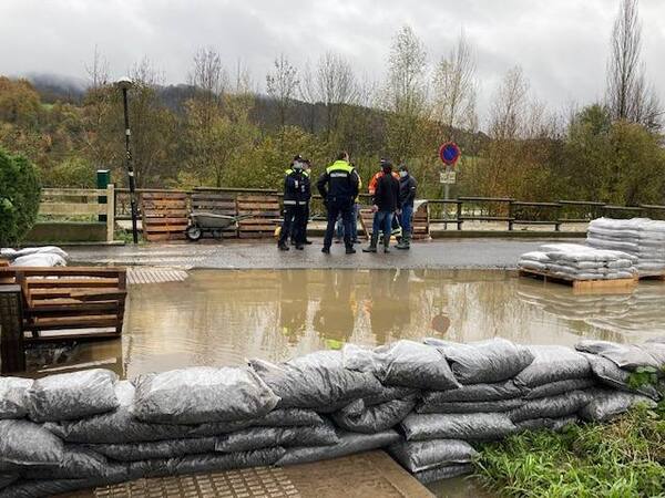 Directo | El Nervión y el Cadagua se desbordan en Basauri, Balmaseda, Sodupe y Zorroza