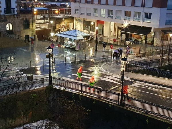 Directo | Álava vive el primer temporal de nieve del invierno
