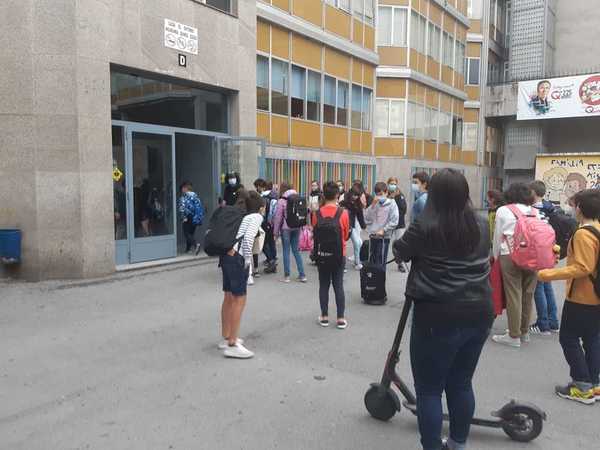 Vuelta al cole 2020 en Álava, en directo: Así está transcurriendo la primera jornada