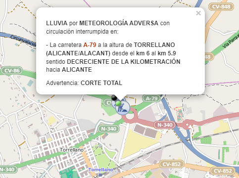 Así te hemos contado el paso del temporal por la provincia de Alicante
