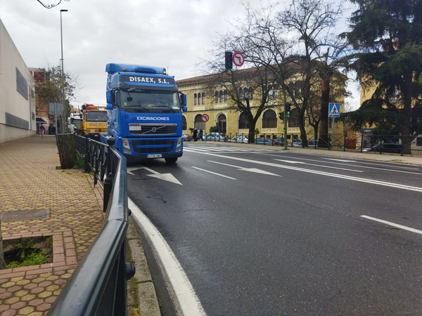Huelga de transporte: Cáceres y Plasencia se suman a las protestas en la A-66