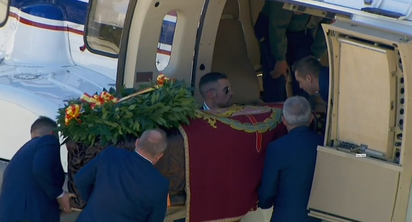 Directo | La familia despide en la intimidad al dictador