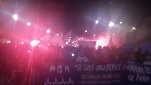 Masiva marcha en Murcia por la igualdad y contra el machismo