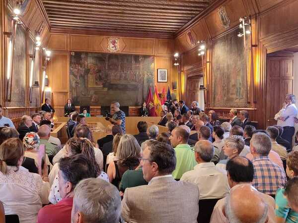 Imagen del plenario en esto momentos.