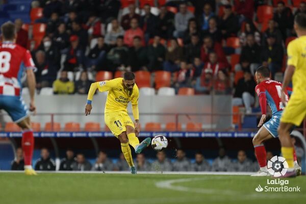 Benito, muy activo durante todo el duelo /LaLiga