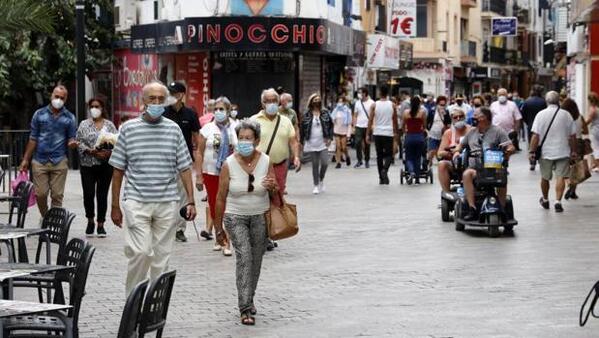 Solo el confinamiento en Madrid frena la recuperación del turismo de Benidorm